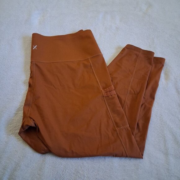 Knix Women's Size XXXL Burnt Orange LeakStrong Leakproof Leggings - Picture 3 of 12